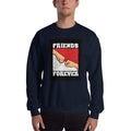 Navy / S Bengali Unisex Heavy Blend Crewneck Sweatshirt -Friends Forever