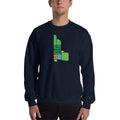 Navy / S Bengali Unisex Heavy Blend Crewneck Sweatshirt - GangBong