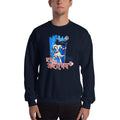 Navy / S Bengali Unisex Heavy Blend Crewneck Sweatshirt - Har Har Mahadev