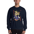 Navy / S Bengali Unisex Heavy Blend Crewneck Sweatshirt - Kalankini Radha