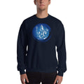 Navy / S Bengali Unisex Heavy Blend Crewneck Sweatshirt - Om