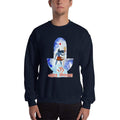 Navy / S Bengali Unisex Heavy Blend Crewneck Sweatshirt - Om Namah Shivay-02