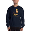 Navy / S Bengali Unisex Heavy Blend Crewneck Sweatshirt -Pappu Dance Janena