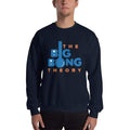 Navy / S Bengali Unisex Heavy Blend Crewneck Sweatshirt - The Big Bong Theory