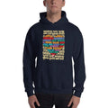 Navy / S Bengali Unisex Heavy Blend Hooded Sweatshirt - Bangla Love