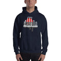 Navy / S Bengali Unisex Heavy Blend Hooded Sweatshirt - Khol Dwar Khol- Laglo Je Dol