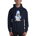 Navy / S Bengali Unisex Heavy Blend Hooded Sweatshirt - Om Namah Shivay-02