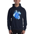 Navy / S Bengali Unisex Heavy Blend Hooded Sweatshirt - Om Namah Shivay-03