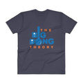 Navy / S Bengali Unisex Short Sleeve V-Neck Jersey Tee - The Big Bong Theory