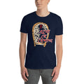 Navy / S Bengali Unisex Softstyle T-Shirt -Eso He Baishakh