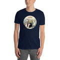 Navy / S Bengali Unisex Softstyle T-Shirt - Khol Dwar Khol- Amar Kolkata-Rickshow