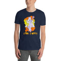 Navy / S Bengali Unisex Softstyle T-Shirt - Vidya Roopeno