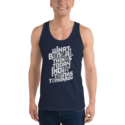 Navy / XS Bengali Fine Jersey Tank Top Unisex - Bengal