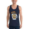 Navy / XS Bengali Fine Jersey Tank Top Unisex - Coffee House Er Sei Adda