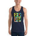 Navy / XS Bengali Fine Jersey Tank Top Unisex - Netaji