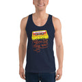 Navy / XS Bengali Fine Jersey Tank Top Unisex - Purano Sei Diner Kotha