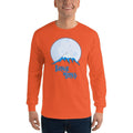 Orange / S Bengali Ultra Cotton Long Sleeve T-Shirt - Being Bangali