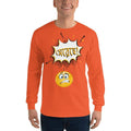 Orange / S Bengali Ultra Cotton Long Sleeve T-Shirt - Mereche!