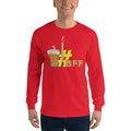 Red / S Bengali Ultra Cotton Long Sleeve T-Shirt - BFF