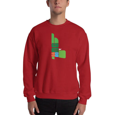 Red / S Bengali Unisex Heavy Blend Crewneck Sweatshirt - GangBong