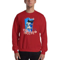 Red / S Bengali Unisex Heavy Blend Crewneck Sweatshirt - Har Har Mahadev