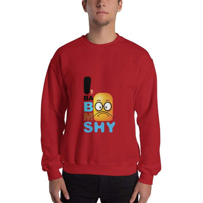 Red / S Bengali Unisex Heavy Blend Crewneck Sweatshirt - I, Ba Boo Mo Shy