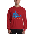 Red / S Bengali Unisex Heavy Blend Crewneck Sweatshirt - The Big Bong Theory