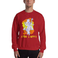 Red / S Bengali Unisex Heavy Blend Crewneck Sweatshirt - Vidya Roopeno