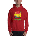 Red / S Bengali Unisex Heavy Blend Hooded Sweatshirt - Bosonto Ese Gache