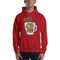 Red / S Bengali Unisex Heavy Blend Hooded Sweatshirt - Coffee House Er Sei Adda