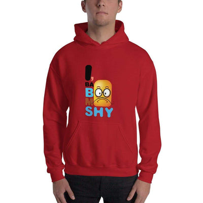 Red / S Bengali Unisex Heavy Blend Hooded Sweatshirt - I, Ba Boo Mo Shy