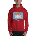 Red / S Bengali Unisex Heavy Blend Hooded Sweatshirt - Jhinku Baudi