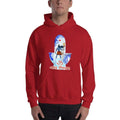 Red / S Bengali Unisex Heavy Blend Hooded Sweatshirt - Om Namah Shivay-02