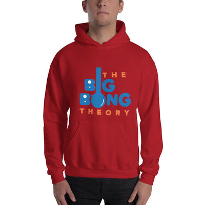 Red / S Bengali Unisex Heavy Blend Hooded Sweatshirt - The Big Bong Theory