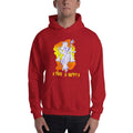 Red / S Bengali Unisex Heavy Blend Hooded Sweatshirt - Vidya Roopeno