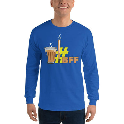 Royal / S Bengali Ultra Cotton Long Sleeve T-Shirt - BFF