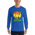 Royal / S Bengali Ultra Cotton Long Sleeve T-Shirt - Bosonto Ese Gache