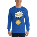 Royal / S Bengali Ultra Cotton Long Sleeve T-Shirt - Mereche!