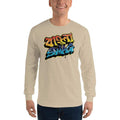 Sand / S Bengali Ultra Cotton Long Sleeve T-Shirt - Bangla Swag