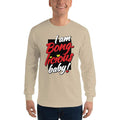 Sand / S Bengali Ultra Cotton Long Sleeve T-Shirt - Bong-licious