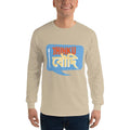 Sand / S Bengali Ultra Cotton Long Sleeve T-Shirt - Jhinku Baudi