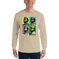 Sand / S Bengali Ultra Cotton Long Sleeve T-Shirt -Netaji