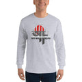 Sport Grey / S Bengali Ultra Cotton Long Sleeve T-Shirt - Amar Bhasha Amar Ohonkar