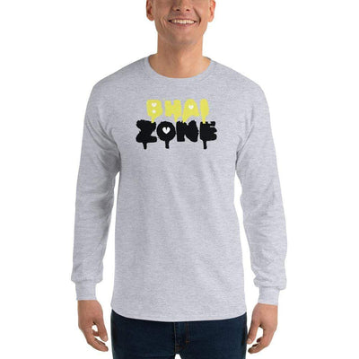 Sport Grey / S Bengali Ultra Cotton Long Sleeve T-Shirt - Bhai Zone