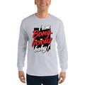 Sport Grey / S Bengali Ultra Cotton Long Sleeve T-Shirt - Bong-licious