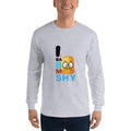 Sport Grey / S Bengali Ultra Cotton Long Sleeve T-Shirt - I, Ba Boo Mo Shy