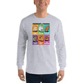 Sport Grey / S Bengali Ultra Cotton Long Sleeve T-Shirt -Phuchka and Friends