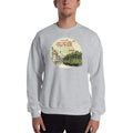 Sport Grey / S Bengali Unisex Heavy Blend Crewneck Sweatshirt - Amar Kolkata Tram