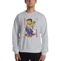 Sport Grey / S Bengali Unisex Heavy Blend Crewneck Sweatshirt - Kalankini Radha