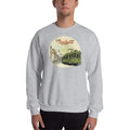 Sport Grey / S Bengali Unisex Heavy Blend Crewneck Sweatshirt - My Kolkata Tram